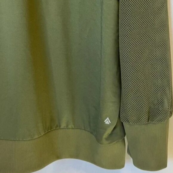 Cali Sport + Mesh olive green Size L hooded Jacket - Picture 4 of 6